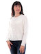 Damen Pullover White