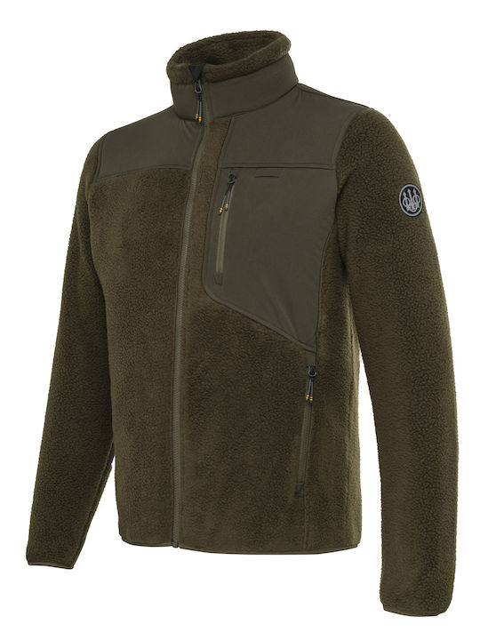 Beretta Halifax Sherpa Jagdjacke Vlies Grün