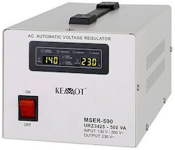Stabilizator de Tensiune Automat cu Servomotor 500VA 130-260 Vac