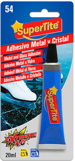 Supertite Υγρή Κόλλα Στιγμής για Ύφασμα 20gr Διάφανη
