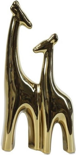Girafe Decorative din Ceramică Aurii Countryfield 28cm