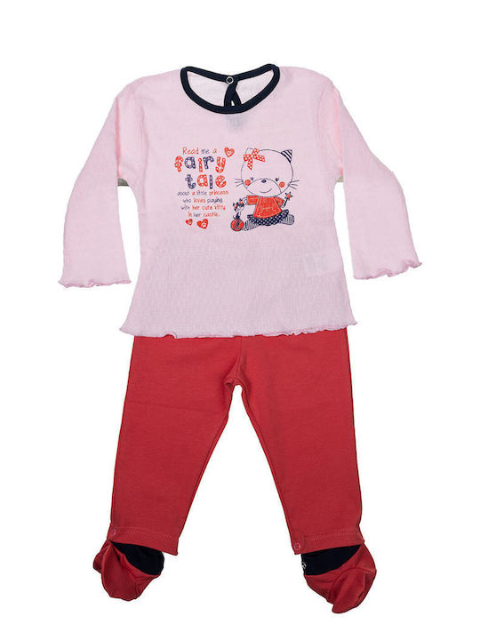 Joom Kids Pyjamas Cotton Pink