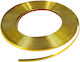 Idealstore Decorative Ribbon Gold Adhesive 6mm X 15m