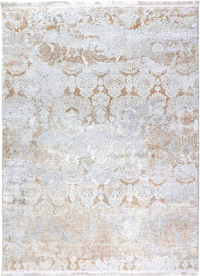 Eurofil Ibiza 422 Set Modern Schlafzimmer-Teppichsets Synthetisch,Polyester/Cotton/Leather Cream Gold 1200422-6 3Stück