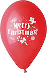 12" Balloon Merry Christmas Candy 25pcs