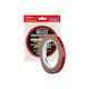 Abro Ds-gry-red-24-5 Double-Sided Foam Tape Red-Grey 24mm X 5m