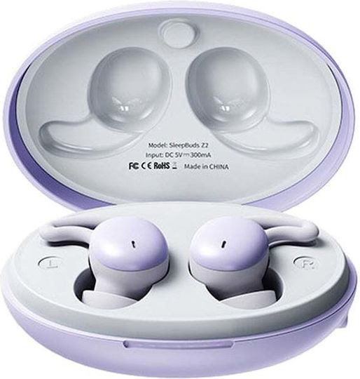 Remax SleepBuds Z2 Bluetooth Handsfree Earphones with Charging Case Purple