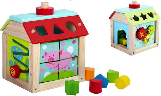 Formensortierspiel aus Holz mit Sounds für 18++ Monate