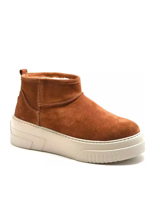 Commanchero Original Ghete dama Tabac maro