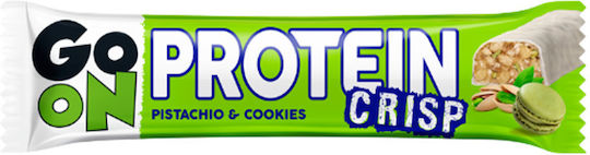 Go On Nutrition Protein Crisp Блокче с 20% Протеин & Вкус Pistachio And Cookies 50гр