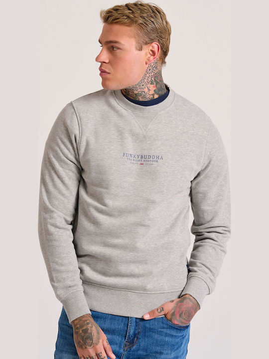 Funky Buddha Sweatshirt Gray