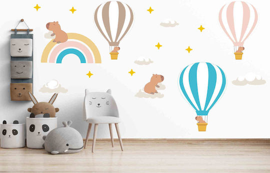 Decowalls Kinder Wandsticker Wand 100x200cm