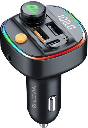 Devia FM Transmitter Αυτοκινήτου N66393 με Bluetooth / USB