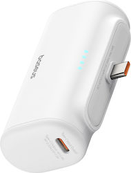 Baseus Compact Series Built-in Type-C 5000mAh 20W Baseus Compact Series Built-in Type-C 5000mAh 20W