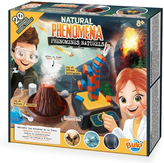 Buki Natural Phenomena STEM Lernspiel Experimente für 8+ Jahre Jahre