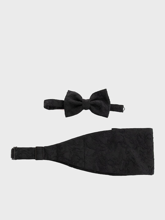 Boss Papion din material textil Negru