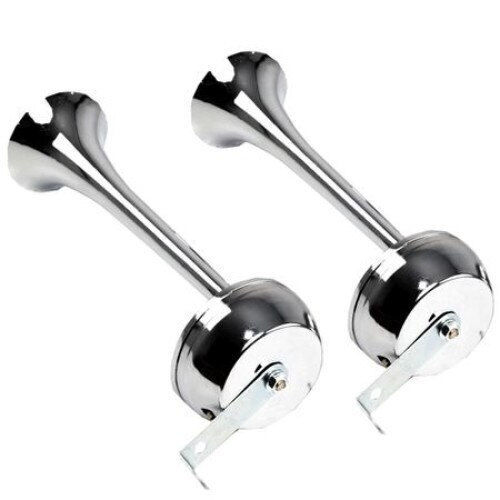 Claxon auto Idealstore 2 țevi 126 Db 12v Lungime claxon lung 32 cm Lungime claxon scurt 25,5 cm