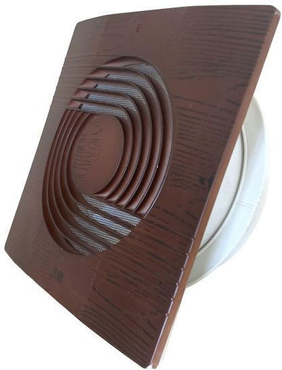 Horoz Electric Wall-mounted Ventilator Bathroom 150mm Brown