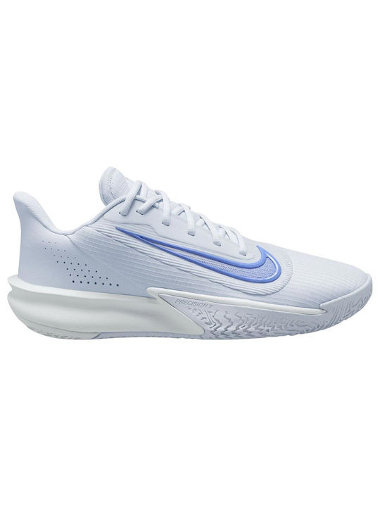 Nike Precision 7 Niedrig Basketballschuhe Gray