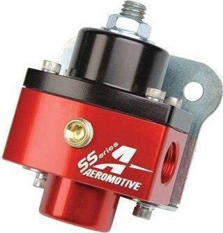 Aeromotive Fuel Pressure Regulator Aeromotive Ss Carburetor 750hp Orb-06 Red Black 13411360 684980000092
