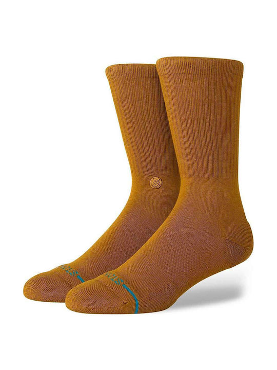 Stance Icon Αθλητικές Κάλτσες Καφέ 1 Ζεύγος