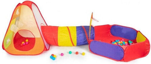 I Play Kids Play Tunnel Multicolour