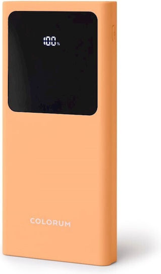 Colorum Power Bank 10000mAh 22.5W mit 2 USB-A Anschlüssen und USB-C Anschluss xPeach Fuzz