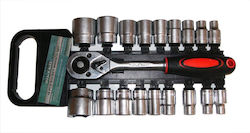 19-piece Silver Tool Set 19-piece Silver Tool Set
