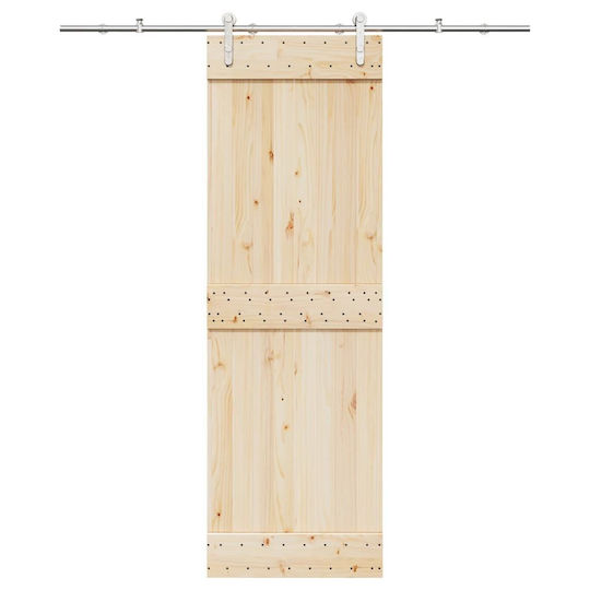 Sliding Door Mechanism Silver 183 cm Stainless Steel