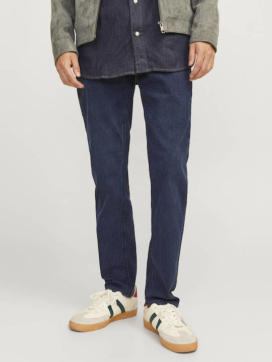 Mike Ανδρικό Παντελόνι Τζιν Ελαστικό Blue Denim