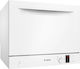 Bosch Πλυντήριο Πιάτων Πάγκου για 6 Σερβίτσια ExtraDry Π55.1xY45εκ. Λευκό