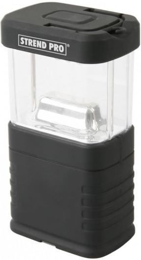 Strend Pro Φανάρι Led Μπαταρίας για Camping 40lm Μαύρο