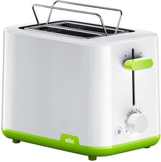 Braun HT 1010 Φρυγανιέρα 2 Θέσεων 900W Πράσινη