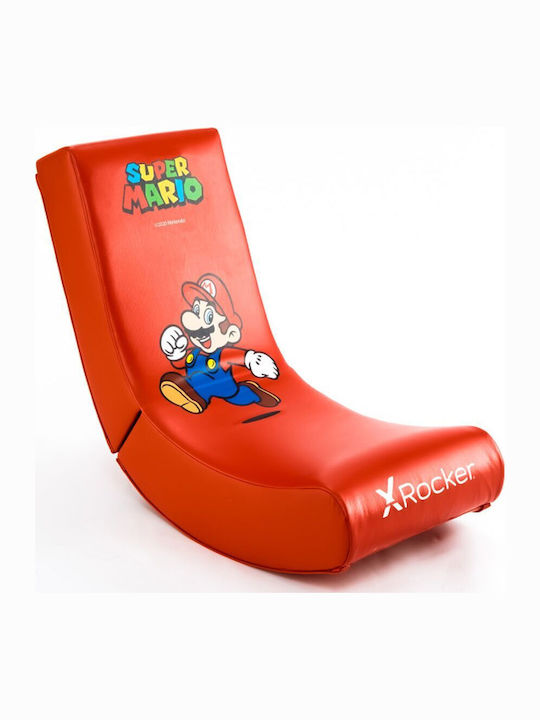 X-Rocker Super Mario Δερματίνης Κόκκινη X-Rocker Super Mario Δερματίνης Κόκκινη