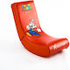 X-Rocker Super Mario Καρέκλα Gaming Δερματίνης Κόκκινη