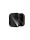 Privacy Glass+Case Пластмасов Калъф със Стъкло в Черен цвят за Apple Watch 38мм