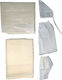 Beige Christening Oilcloths Set 2 Pieces