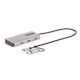 StarTech USB-C Docking Station με HDMI 4K PD Γκρι (167B-USBC-MULTIPORT)