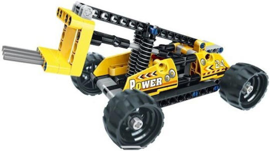 Gearbox Plastic Construction Toy Racing Car Design 3