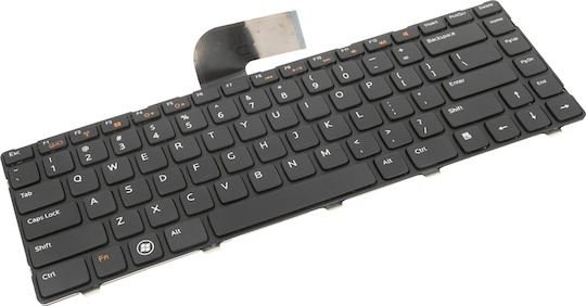 Movano Laptop Keyboard for Dell Vostro 3350 3450 3550 with Frame and English (US) Layout in Black Color KL/DE-3350