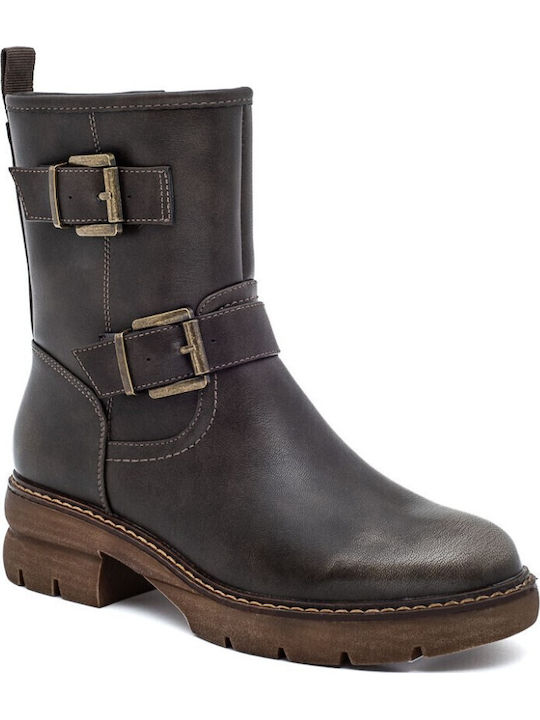 Stiefeletten Damen Schwarz