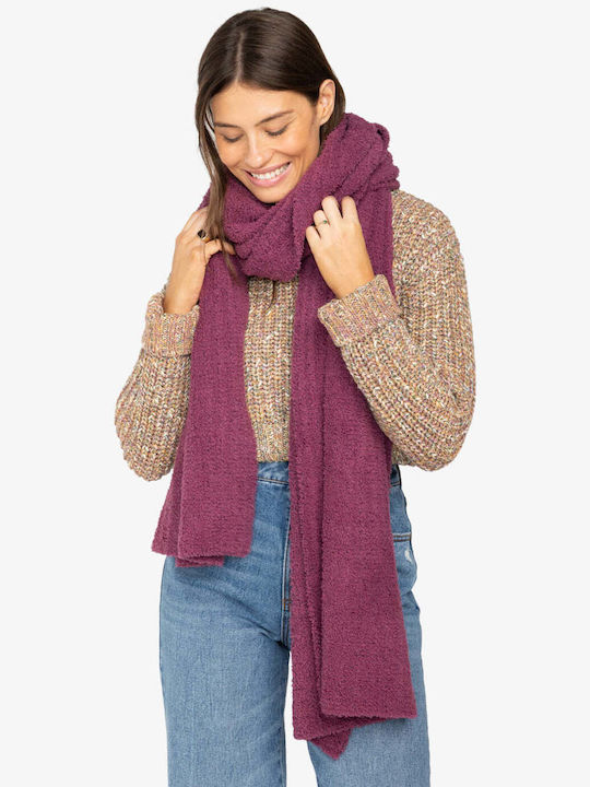 Billabong Women's Wool Scarf Purple