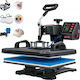 Vevor 5 in 1 Heat Press Machine 12x15 1250w Ftsdg1215220vyqjdv2