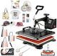 Vevor 8 in 1 Multifunctional Heat Press for Printing T-shirts, Mugs, Hats, Plates Fm1181dgnthj00001v2
