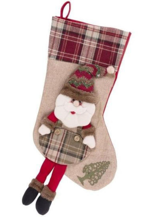 Dekorativer Geschenkstiefel Strend Pro Xmj015 Weihnachtsmann 50 cm