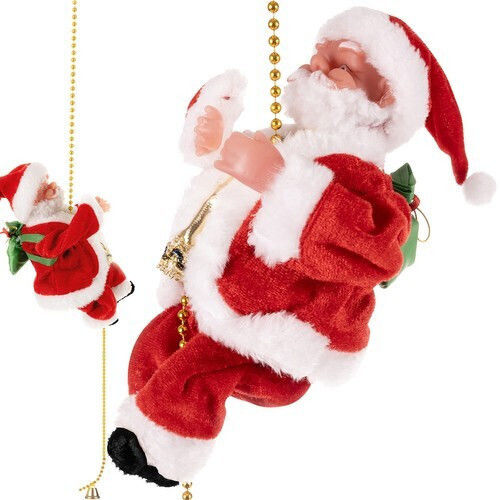 Weihnachtsdekoration Santa am Seil Ruhhy 22502