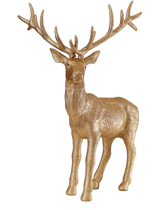 Vetur BV Christmas Figure Reindeer Gold Height 76cm
