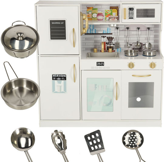 ikonka New York aus Hölzernes Weiß für 3+ Jahre 80 cm 4 Stück