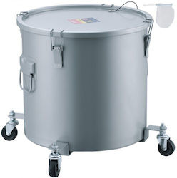 Vevor Găleată de Ulei de 16 Gal cu Roți și Filtru Gri Djlzgyzttg16kwcskv0 Vevor Găleată de Ulei de 16 Gal cu Roți și Filtru Gri Djlzgyzttg16kwcskv0