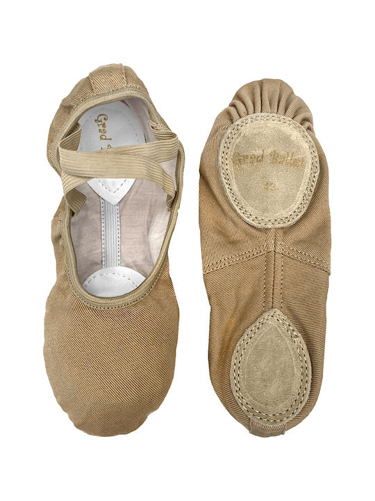 Godance Ballett-Tanzschuhe Beigen